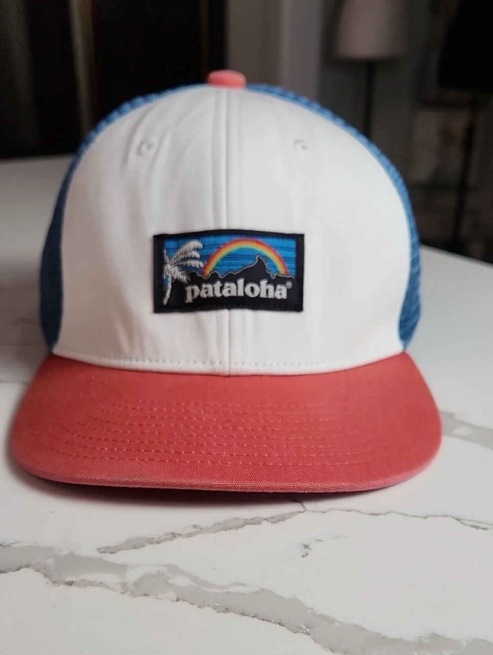 Patagonia Pataloha Hat Cap Strap Back Youth One Size Mesh Back Trucker Boys